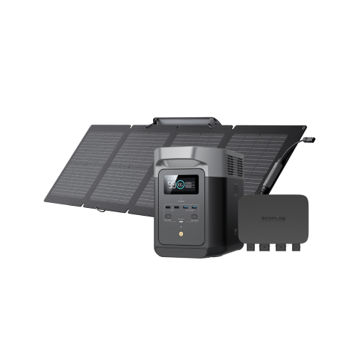 EcoFlow Alternator Charger EcoFlow DELTA 2 + 800W Alternator Charger + 110W Solar Panel EcoFlow DELTA 2 + 800W Alternator Charger + 110W Solar Panel